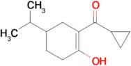 2-cyclopropanecarbonyl-4-(propan-2-yl)cyclohex-1-en-1-ol