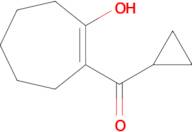 2-cyclopropanecarbonylcyclohept-1-en-1-ol