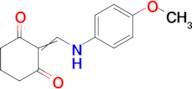 2-(((4-Methoxyphenyl)amino)methylene)cyclohexane-1,3-dione