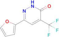 6-(Furan-2-yl)-4-(trifluoromethyl)pyridazin-3(2h)-one