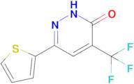 6-(Thiophen-2-yl)-4-(trifluoromethyl)pyridazin-3(2h)-one