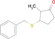 3-(Benzylthio)-2-methylcyclopentan-1-one