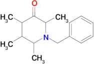 1-Benzyl-2,4,5,6-tetramethylpiperidin-3-one