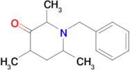 1-Benzyl-2,4,6-trimethylpiperidin-3-one