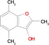 2,4,7-trimethyl-1-benzofuran-3-ol