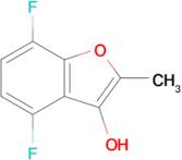 4,7-difluoro-2-methyl-1-benzofuran-3-ol