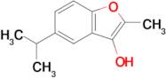 2-methyl-5-(propan-2-yl)-1-benzofuran-3-ol