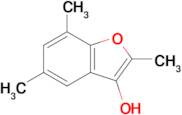 2,5,7-trimethyl-1-benzofuran-3-ol