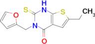 6-ethyl-3-[(furan-2-yl)methyl]-2-sulfanylidene-1H,2H,3H,4H-thieno[2,3-d]pyrimidin-4-one