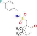 1-(7,7-Dimethyl-2-oxobicyclo[2.2.1]heptan-1-yl)-n-(4-fluorobenzyl)methanesulfonamide