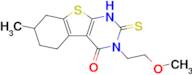 4-(2-methoxyethyl)-11-methyl-5-sulfanylidene-8-thia-4,6-diazatricyclo[7.4.0.0²,⁷]trideca-1(9),2(7)…