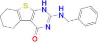 5-(benzylamino)-8-thia-4,6-diazatricyclo[7.4.0.0²,⁷]trideca-1(9),2(7),4-trien-3-one