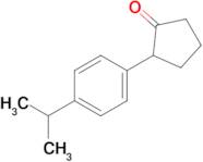 2-(4-Isopropylphenyl)cyclopentan-1-one