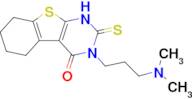 4-[3-(dimethylamino)propyl]-5-sulfanylidene-8-thia-4,6-diazatricyclo[7.4.0.0²,⁷]trideca-1(9),2(7)-…