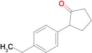 2-(4-Ethylphenyl)cyclopentan-1-one