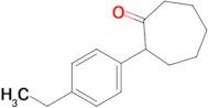 2-(4-Ethylphenyl)cycloheptan-1-one