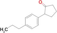 2-(4-Propylphenyl)cyclopentan-1-one