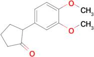 2-(3,4-Dimethoxyphenyl)cyclopentan-1-one