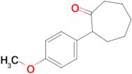 2-(4-Methoxyphenyl)cycloheptan-1-one