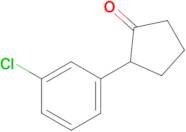 2-(3-Chlorophenyl)cyclopentan-1-one