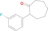 2-(3-Fluorophenyl)cycloheptan-1-one