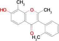 7-Hydroxy-2,8-dimethyl-3-(o-tolyl)-4h-chromen-4-one