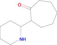 2-(Piperidin-2-yl)cycloheptan-1-one