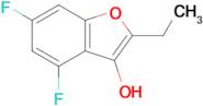 2-ethyl-4,6-difluoro-1-benzofuran-3-ol