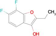 2-ethyl-6,7-difluoro-1-benzofuran-3-ol