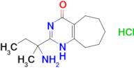 2-(2-aminobutan-2-yl)-1H,4H,5H,6H,7H,8H,9H-cyclohepta[d]pyrimidin-4-one hydrochloride