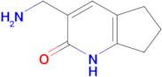 3-(Aminomethyl)-1,5,6,7-tetrahydro-2h-cyclopenta[b]pyridin-2-one