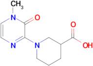 1-(4-Methyl-3-oxo-3,4-dihydropyrazin-2-yl)piperidine-3-carboxylic acid