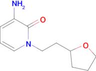 3-Amino-1-(2-(tetrahydrofuran-2-yl)ethyl)pyridin-2(1h)-one