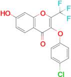 3-(4-Chlorophenoxy)-7-hydroxy-2-(trifluoromethyl)-4h-chromen-4-one