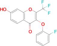 3-(2-Fluorophenoxy)-7-hydroxy-2-(trifluoromethyl)-4h-chromen-4-one