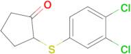 2-((3,4-Dichlorophenyl)thio)cyclopentan-1-one