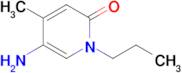 5-Amino-4-methyl-1-propylpyridin-2(1h)-one