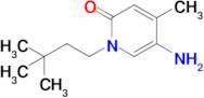 5-Amino-1-(3,3-dimethylbutyl)-4-methylpyridin-2(1h)-one