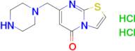 7-(Piperazin-1-ylmethyl)-5h-thiazolo[3,2-a]pyrimidin-5-one dihydrochloride