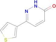 6-(Thiophen-3-yl)pyridazin-3(2h)-one