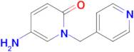 5-Amino-1-(pyridin-4-ylmethyl)pyridin-2(1h)-one