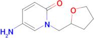 5-Amino-1-((tetrahydrofuran-2-yl)methyl)pyridin-2(1h)-one