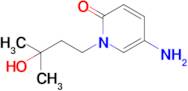 5-Amino-1-(3-hydroxy-3-methylbutyl)pyridin-2(1h)-one