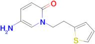 5-Amino-1-(2-(thiophen-2-yl)ethyl)pyridin-2(1h)-one