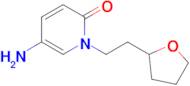 5-Amino-1-(2-(tetrahydrofuran-2-yl)ethyl)pyridin-2(1h)-one