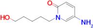 5-Amino-1-(5-hydroxypentyl)pyridin-2(1h)-one