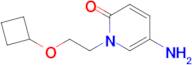 5-Amino-1-(2-cyclobutoxyethyl)pyridin-2(1h)-one