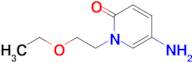 5-Amino-1-(2-ethoxyethyl)pyridin-2(1h)-one