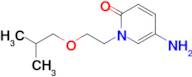 5-Amino-1-(2-isobutoxyethyl)pyridin-2(1h)-one