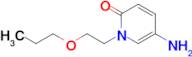 5-Amino-1-(2-propoxyethyl)pyridin-2(1h)-one